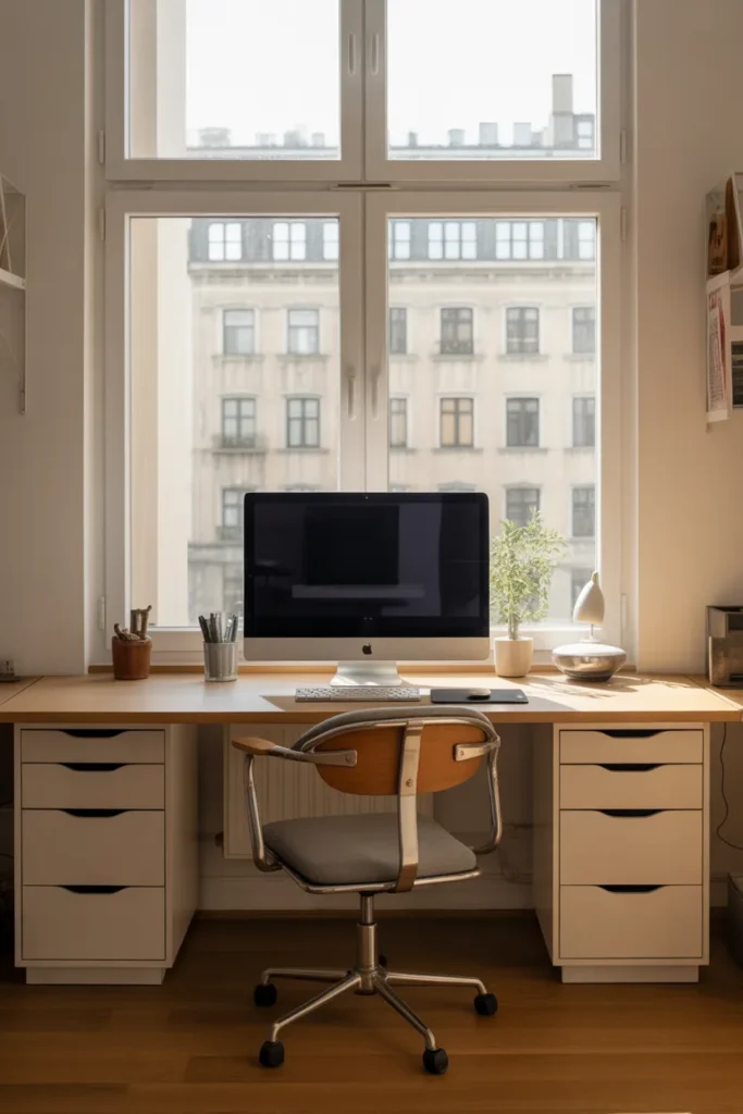 Built In Window Desk