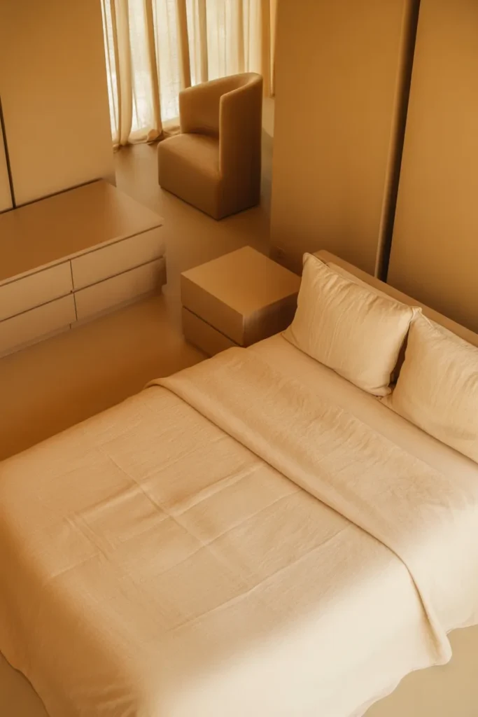 Calm Beige Bedroom