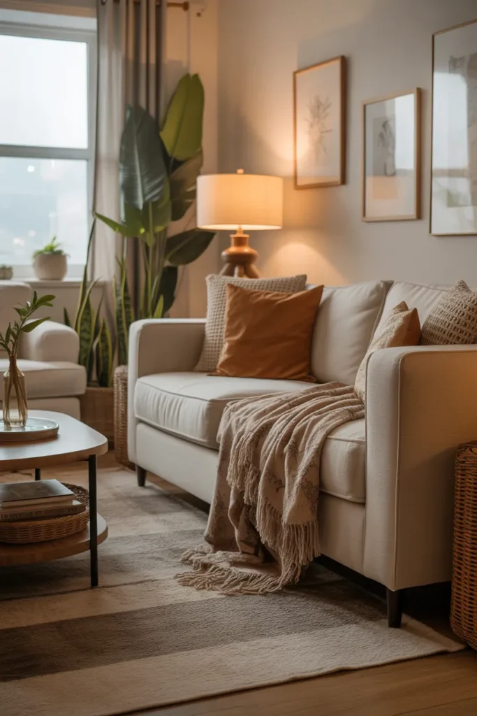 Cozy Boho Living Room