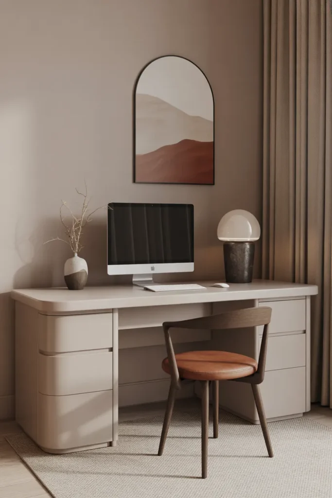 Curved Edge Desk