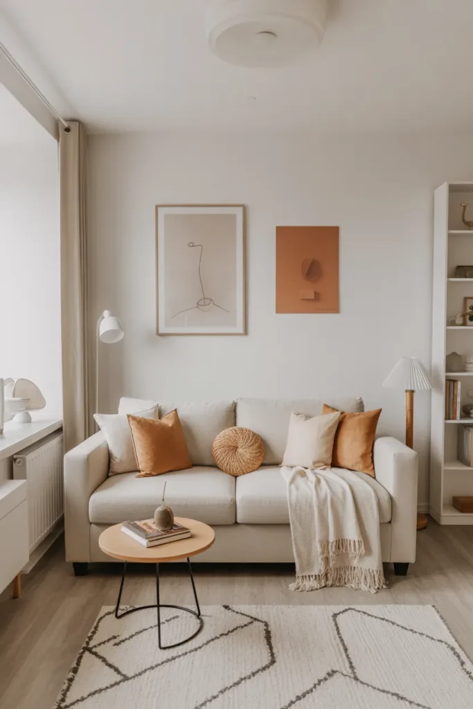 Functional Minimal Decor Living Room