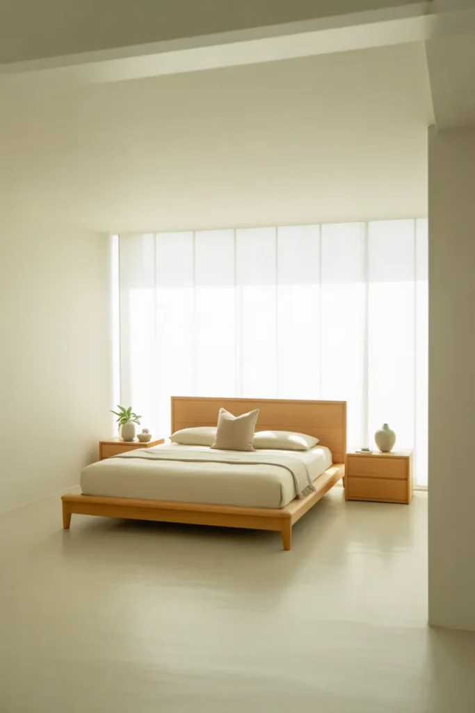 Light Wood Modern Bedroom