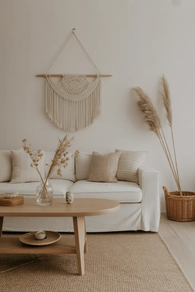 Minimal Boho Living Room