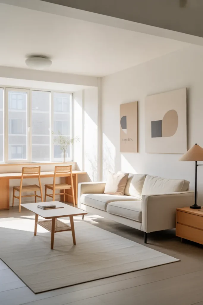 Minimalist Small Living Room