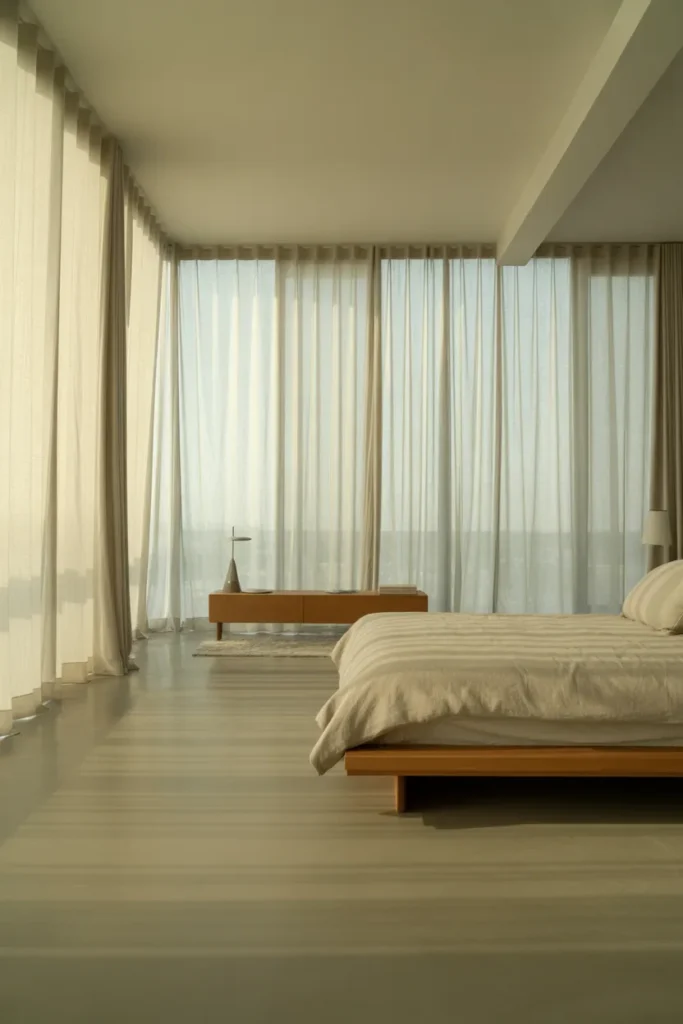 Open Air Minimal Bedroom
