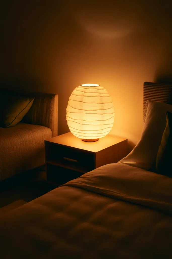 Rounded Shade Night Lamp