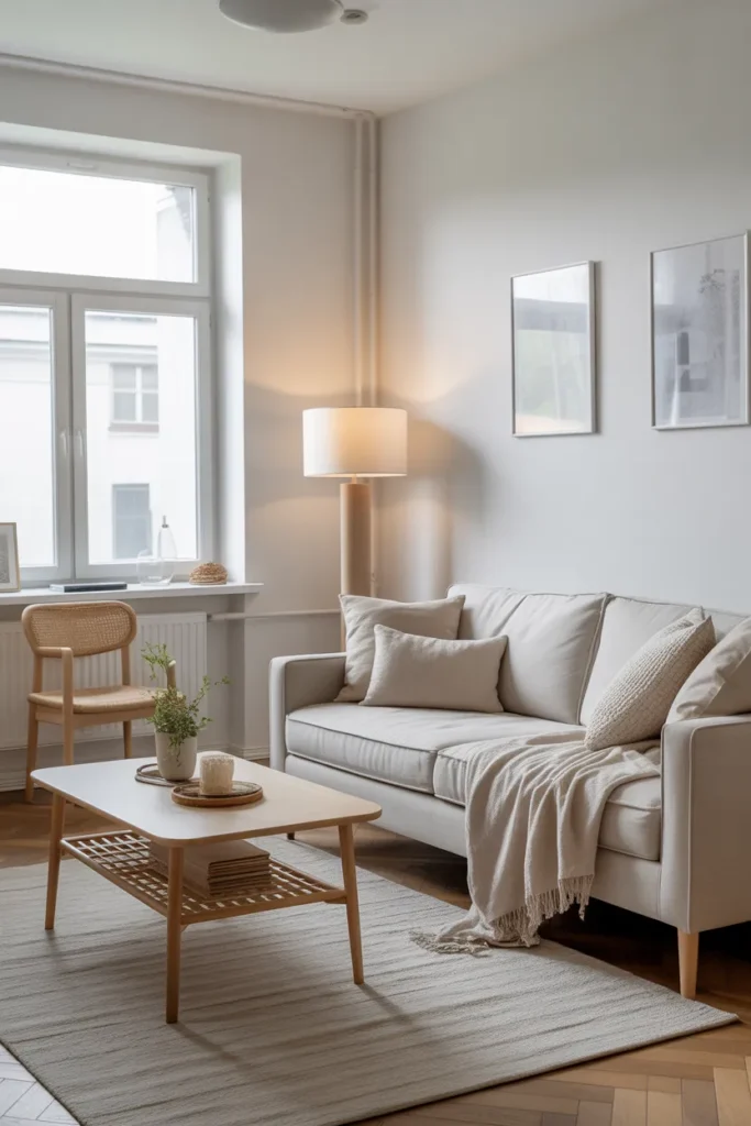 Scandinavian Small Living Room