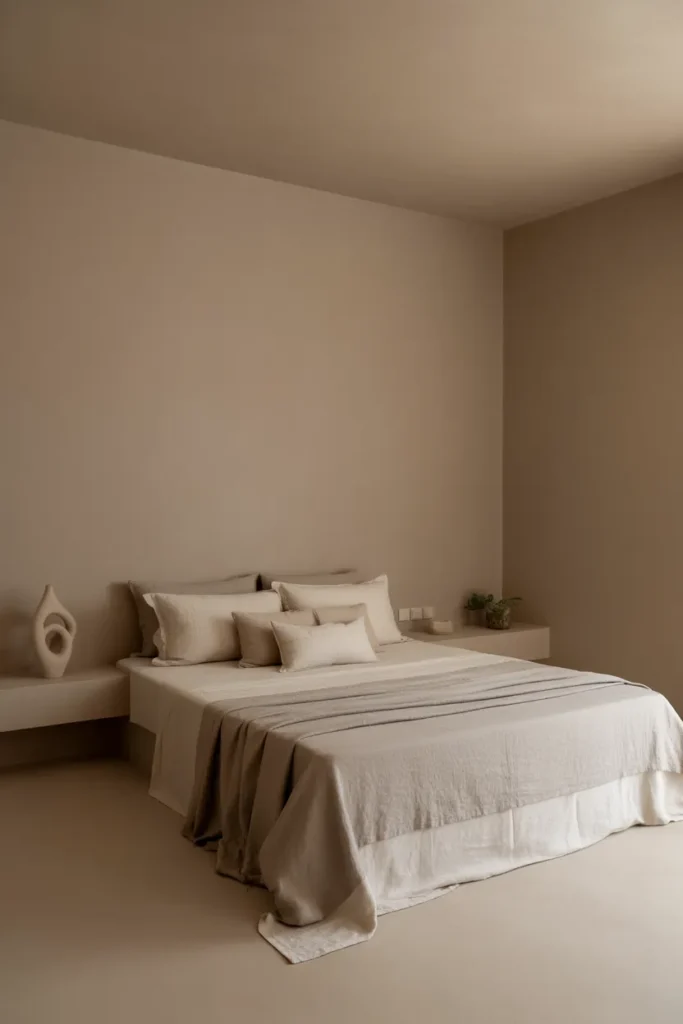 Soft Taupe Minimal Retreat