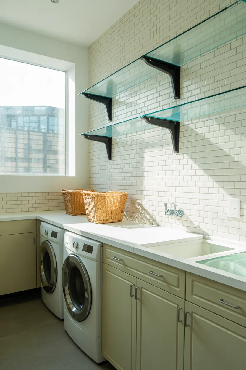 12 laundry room shelves ideas 2026