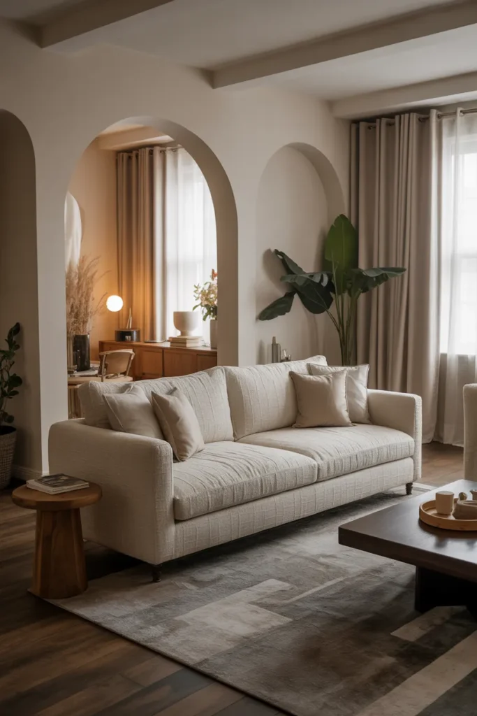 Overscaled Arm Lounge Sofa