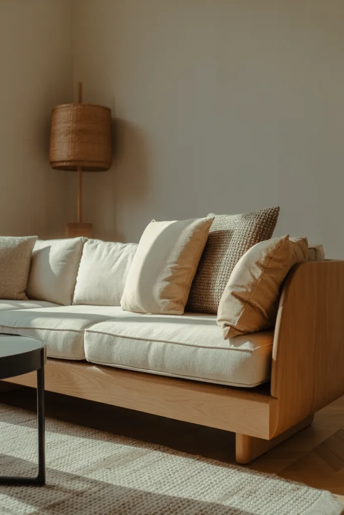 Timber Frame Wraparound Sofa