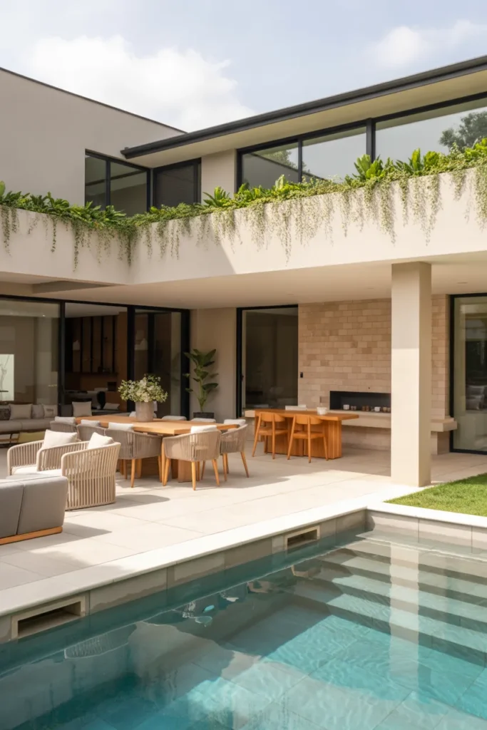 Back Patio Ideas 2026 Pool Patio Design Ideas