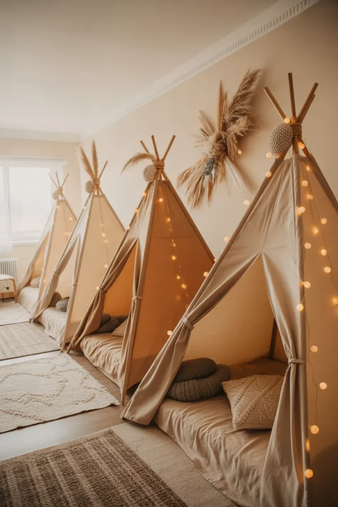 Boho Teepee Sleepover