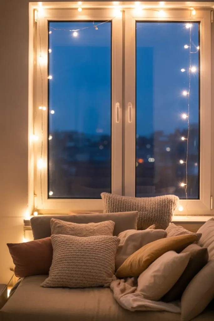 Cozy Window Lounge Setup