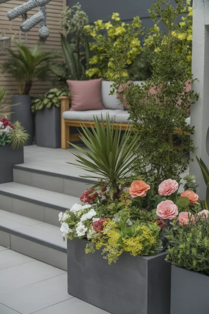 Fake Flower Garden Ideas for Year Round Beauty
