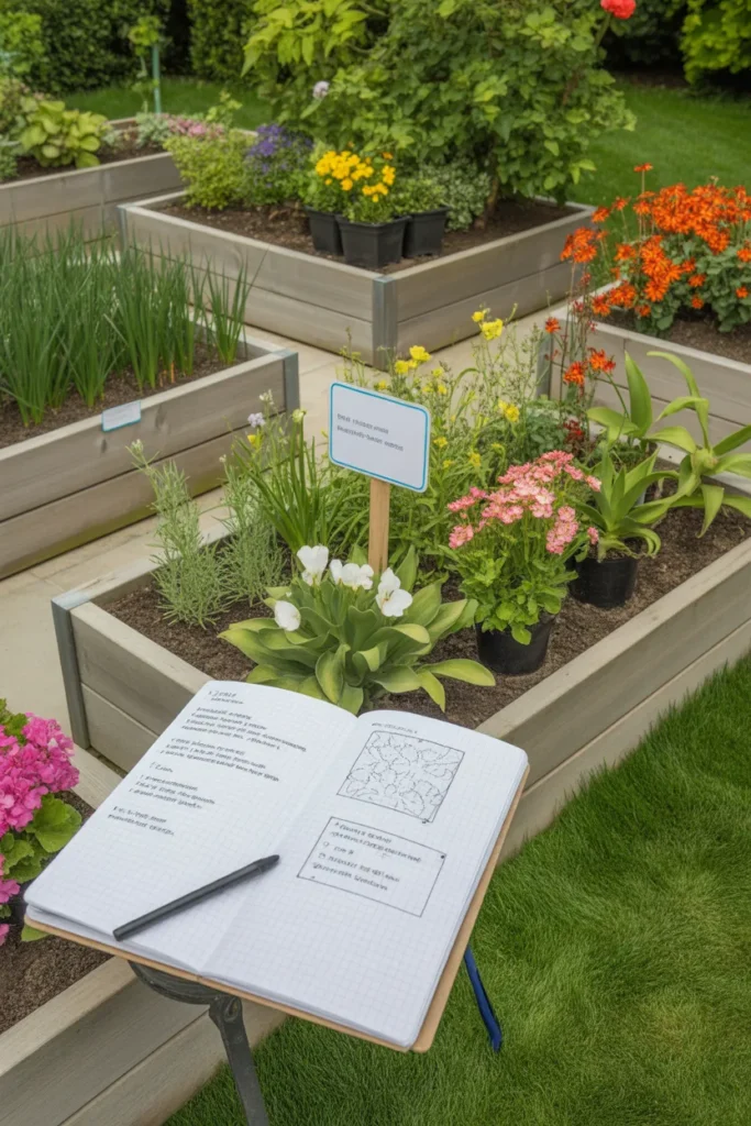 Flower Garden Ideas Drawing Inspiration for Planning