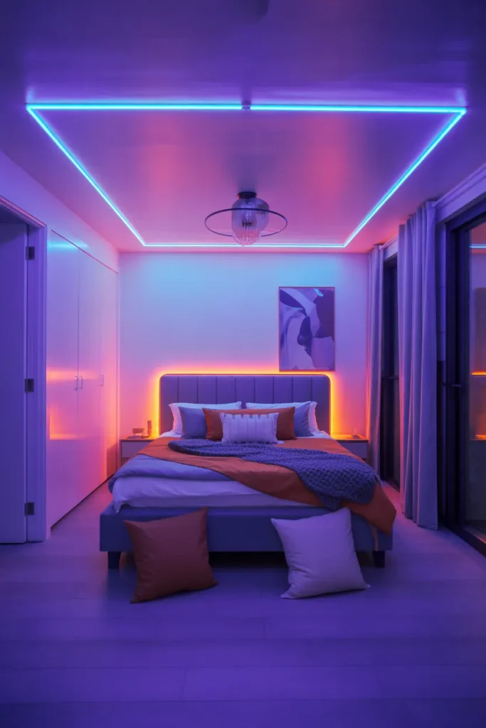 LED Ceiling Glow Room