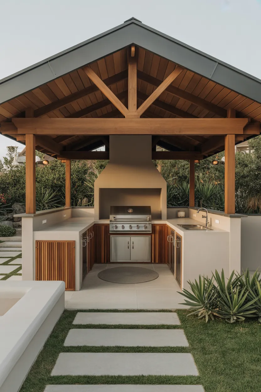 25 Outdoor BBQ Area With Roof 2026
