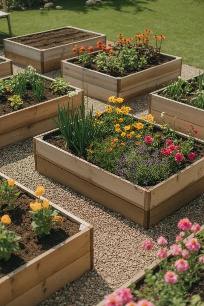 Raised Bed Flower Garden Ideas for Healthy Growth