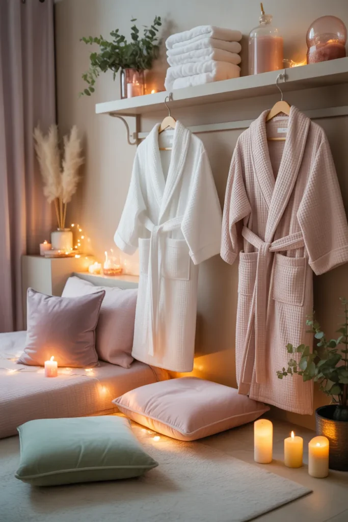 Slumber Party Spa Setup