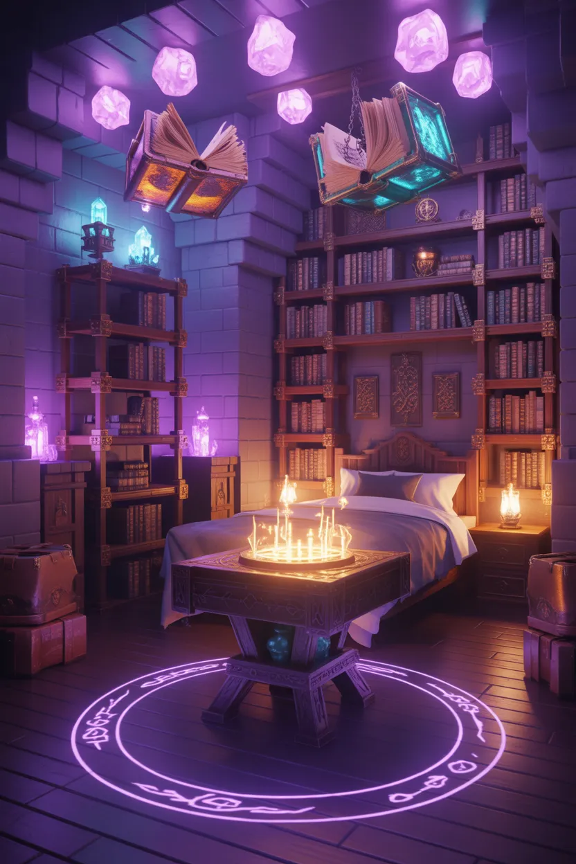 15 Minecraft Bedroom Ideas